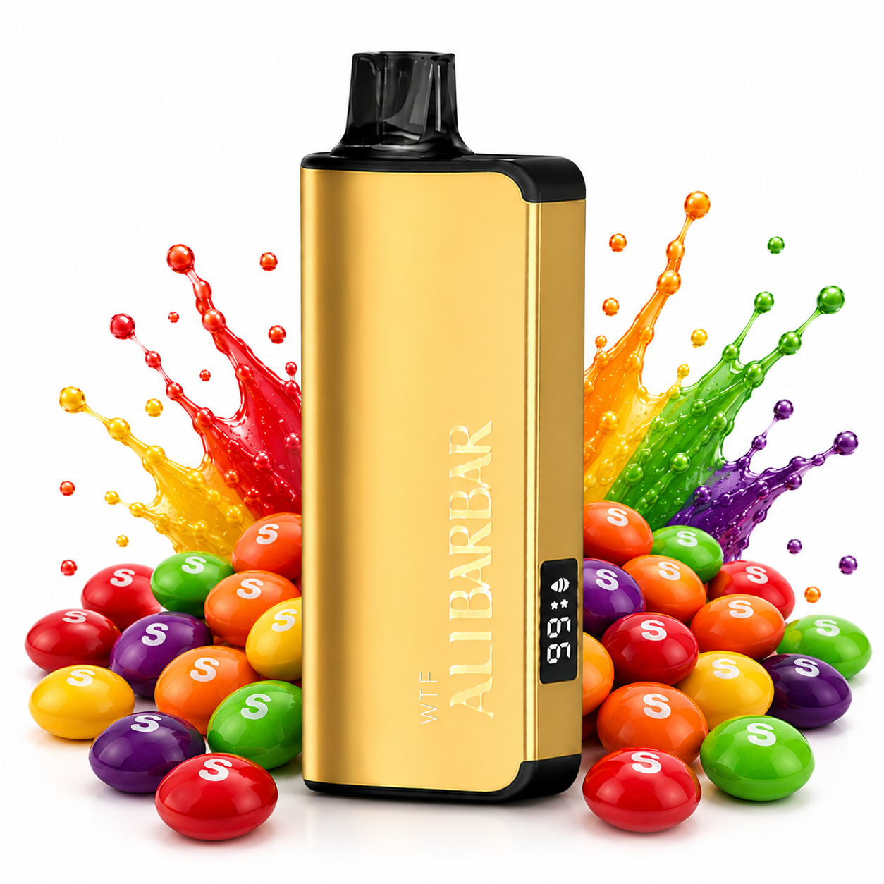 Alibarbar ingot SKITTLES-9000 puffs
