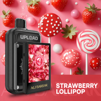 Alibarbar Upload – Strawberry Lollipop 25,000 Puffs