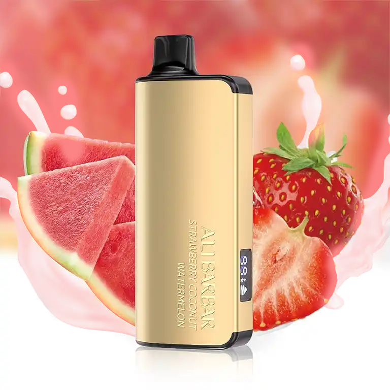 Alibarbar ingot STRAWBERRY WATERMELON 9000 puffs