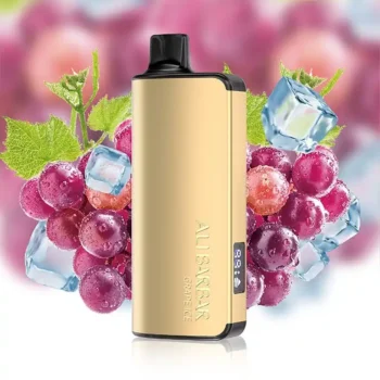 ALIBARBAR INGOT GRAPE ICE-9000 puffs