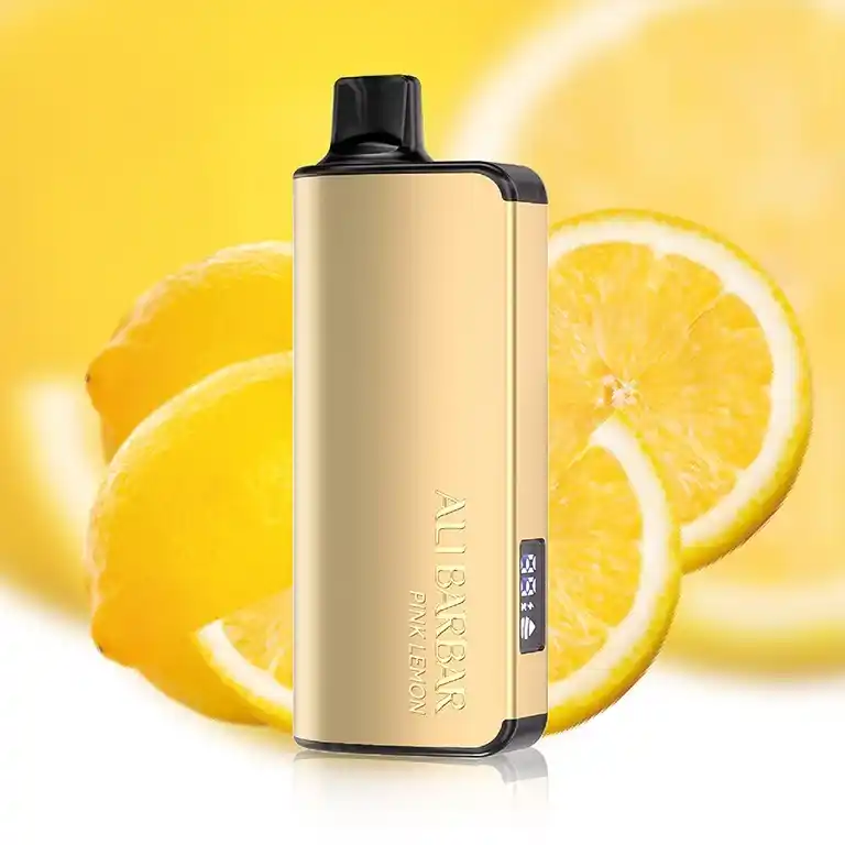 ALIBARBAR INGOT PINK LEMON-9000 puffs