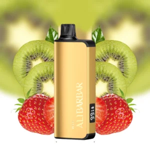 Alibarbar ingot Strawberry Kiwi-9000 puffs