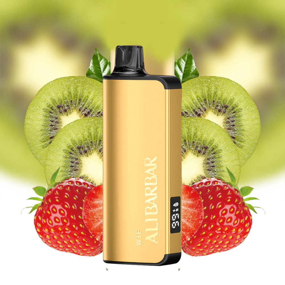 Alibarbar ingot Strawberry Kiwi-9000 puffs