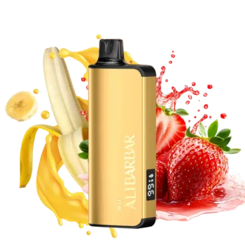 Alibarbar Ingot Strawnana – 9000 puffs