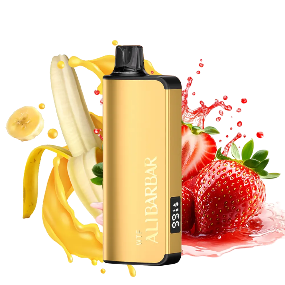 Alibarbar Ingot Strawnana – 9000 puffs