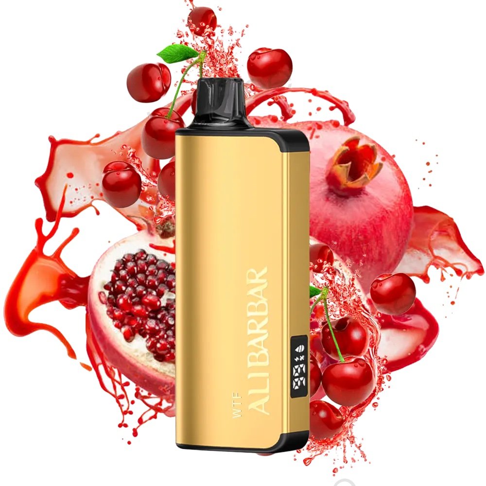 Alibarbar ingot – Cherry pomegranate 9000 puffs