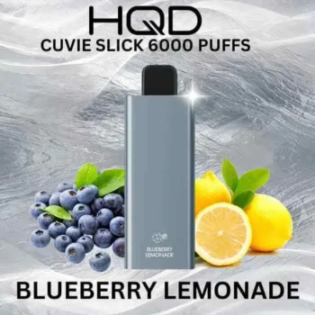 BLUEBERRY LEMONADE – HQD SLICK – 6000 PUFFS