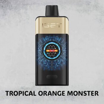 TROPICAL ORANGE MONSTER – IGET ONE – 12000 PUFFS